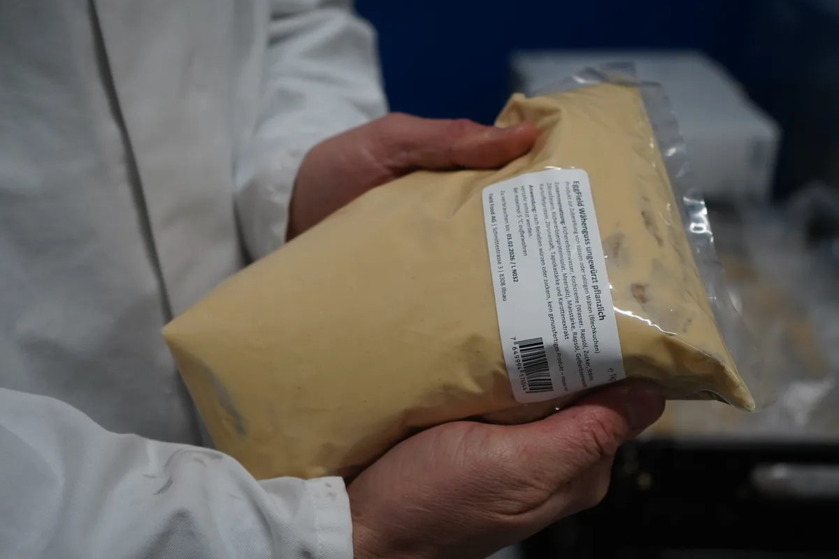 Thomas Neff aus Wald produziert Haferdrink und tüftelt an veganen Ersatzprodukten.